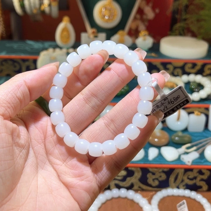 和田玉套链未镶嵌綦*