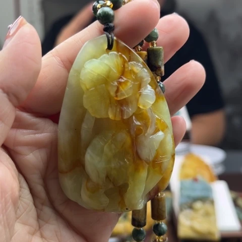 岫玉挂件未镶嵌挂件