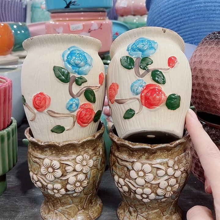 多肉花盆满10元包邮