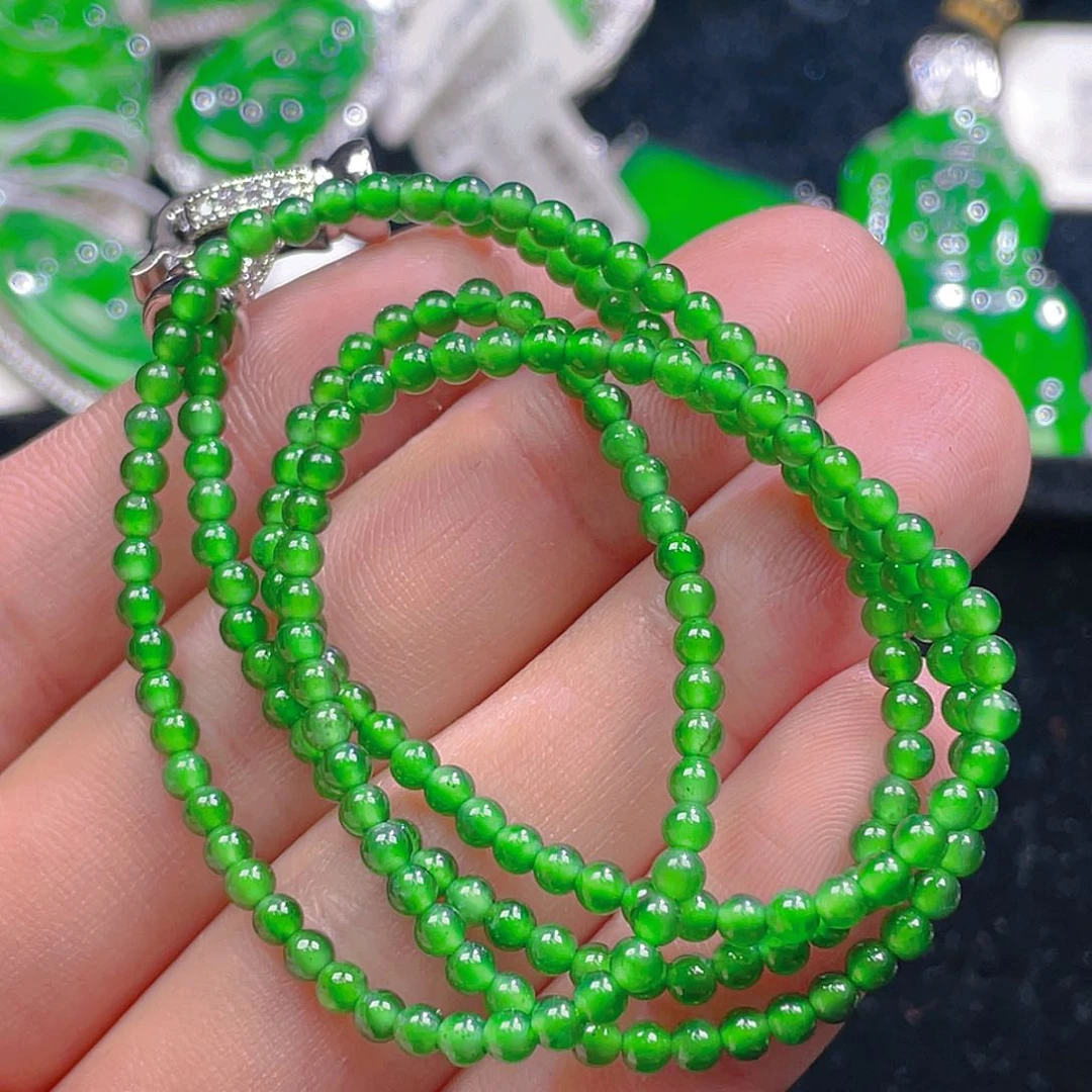 翡翠颈饰未镶嵌860，