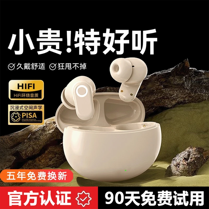 【柏林之音】新款无线蓝牙耳机运动降噪高音质半入耳迷你通用2025