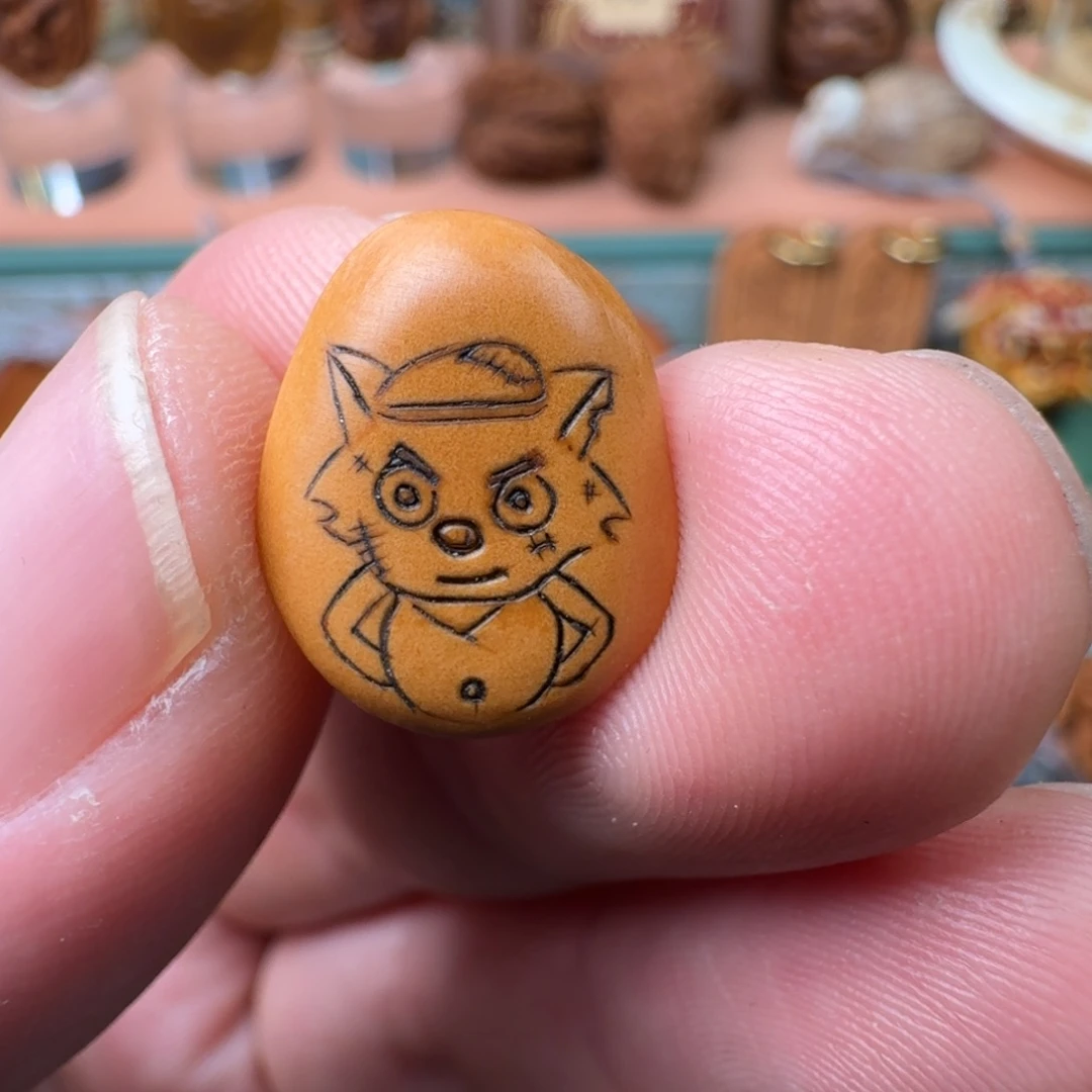 橄榄核手串/手链核潮核雕手工制作材料