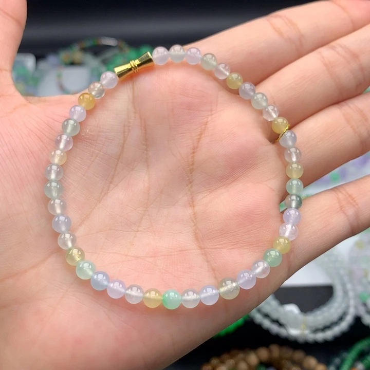 毛衣链未镶嵌翡翠卡4.8