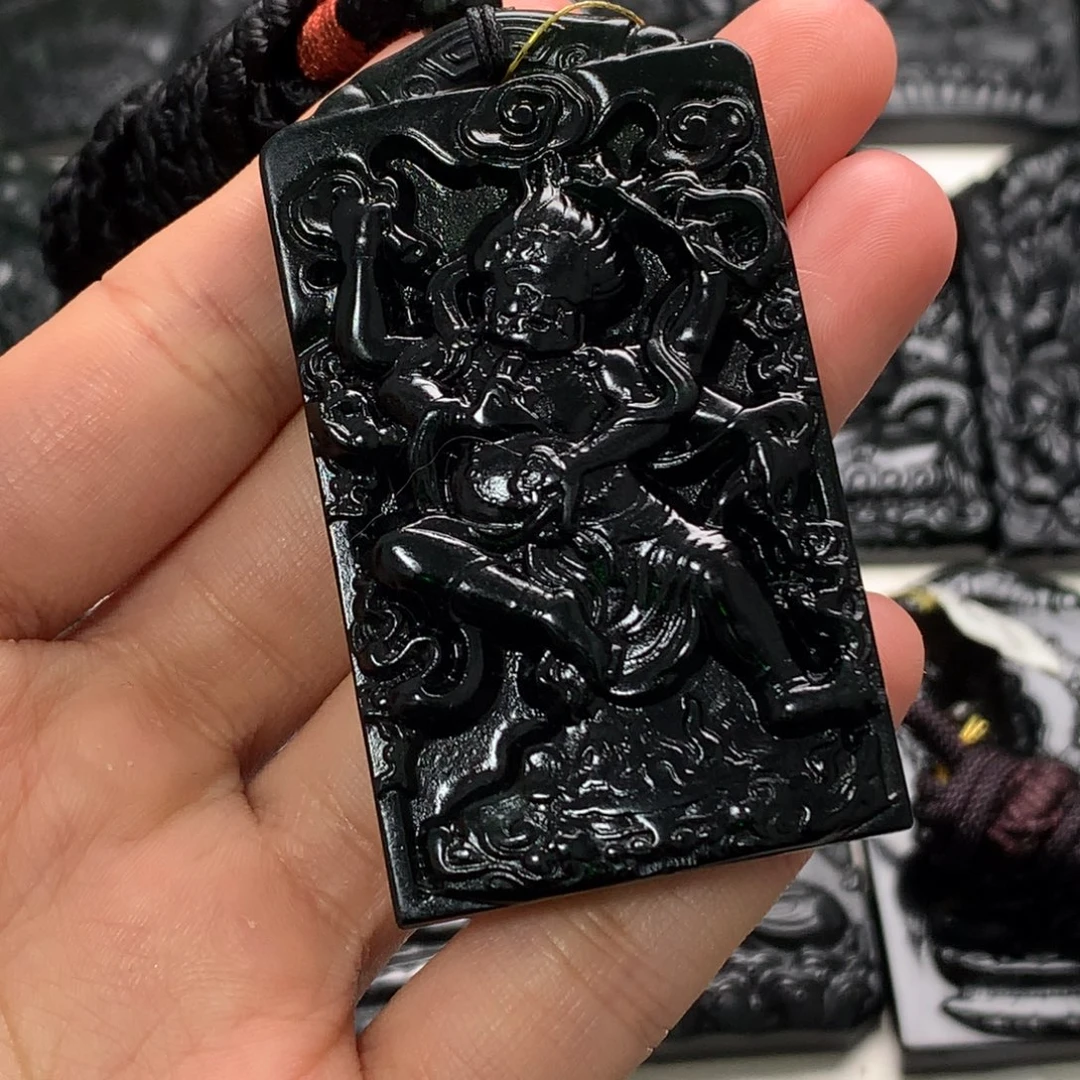 天然a货钢琴黑挂件