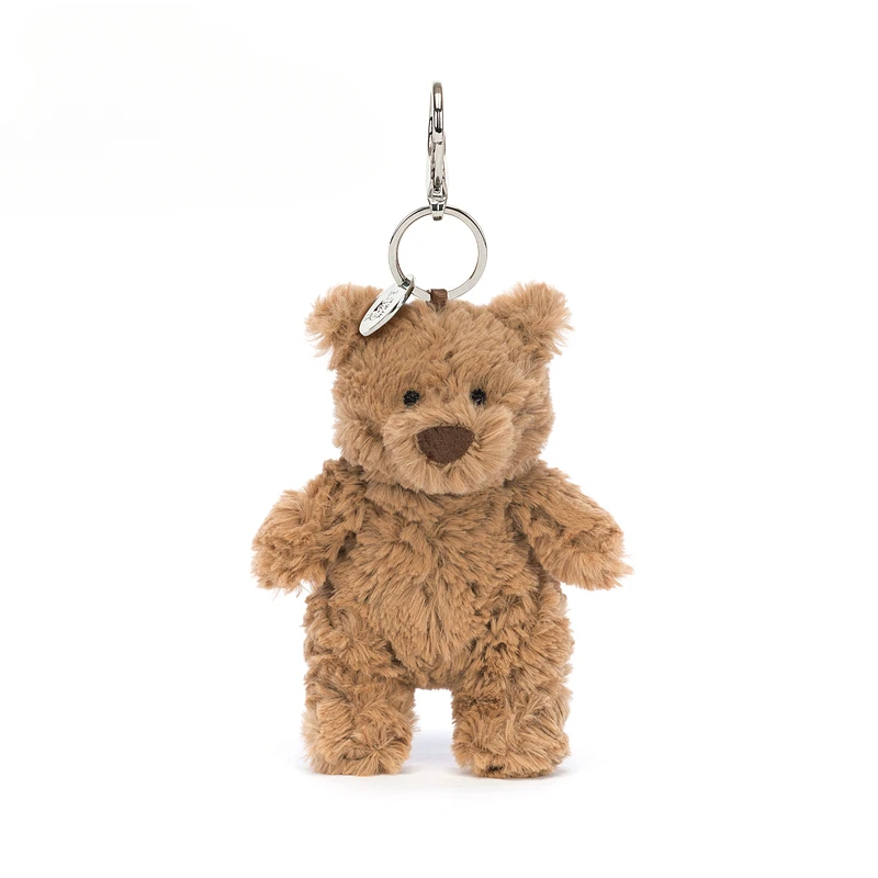 英国巴塞罗熊可爱挂件毛绒玩偶手袋挂饰钥匙扣毕业礼物