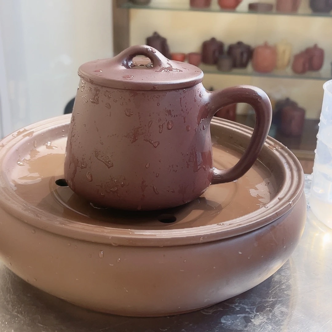 紫砂茶杯手工制作