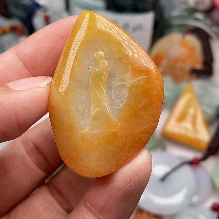 未镶嵌挂件翡翠翡翠