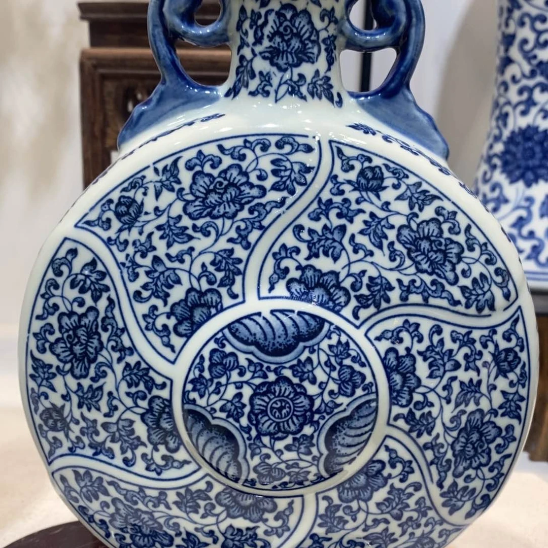 摆件景德镇陶瓷花瓶摆件