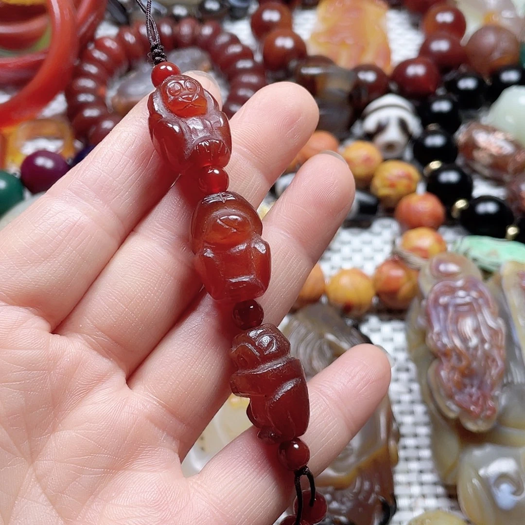 玛瑙/玉髓挂件未镶嵌