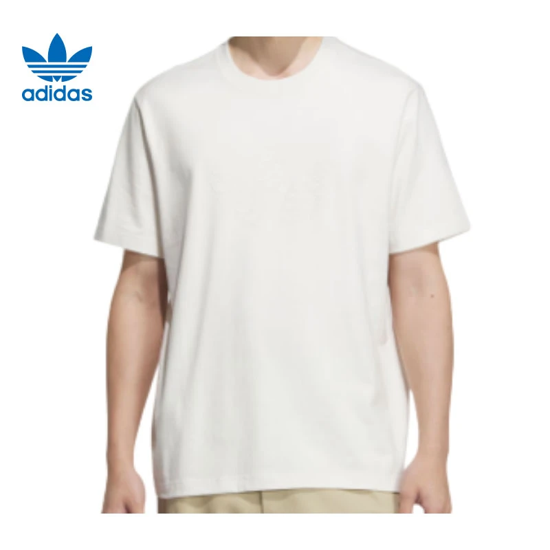 adidas阿迪达斯【环】三叶草男子运动休闲短袖T恤JX2628