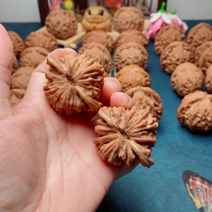 吊坠文玩核桃四座楼45