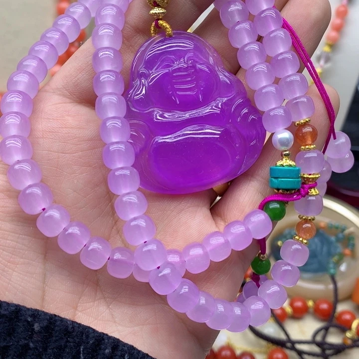 翡翠颈饰未镶嵌吊坠