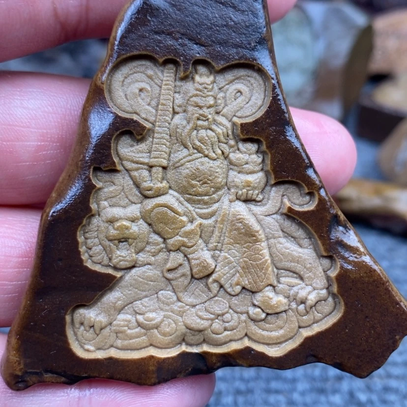 【闪购商品】原石雕刻手把件