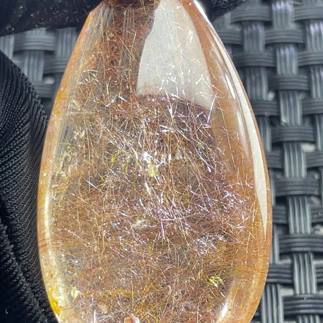 水晶水晶吊坠未镶嵌执**心