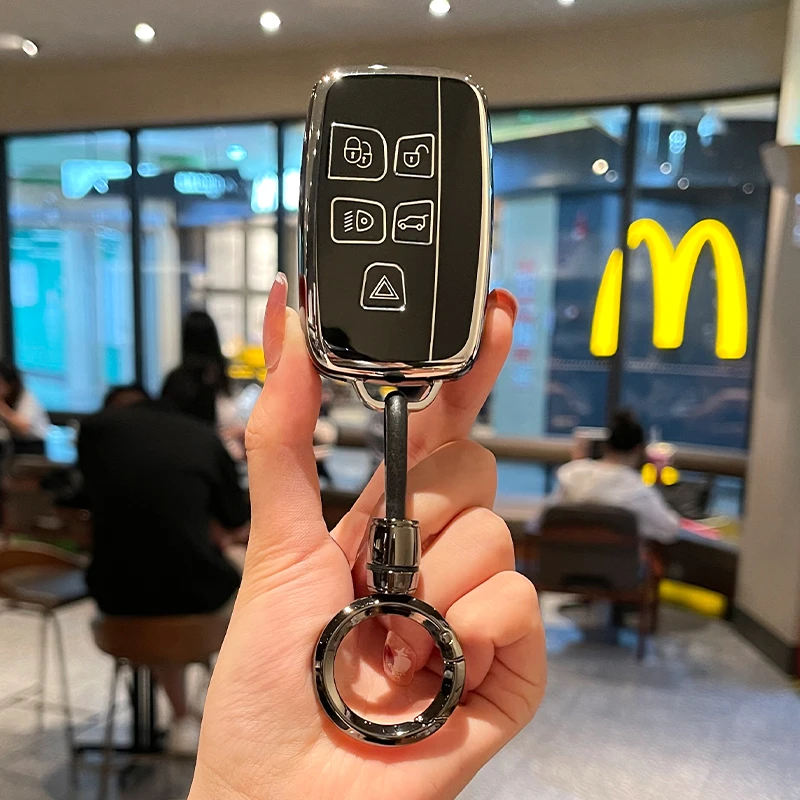 路虎揽胜钥匙套汽车专用极光L卫士110发现4/5运动版神行者2星脉扣