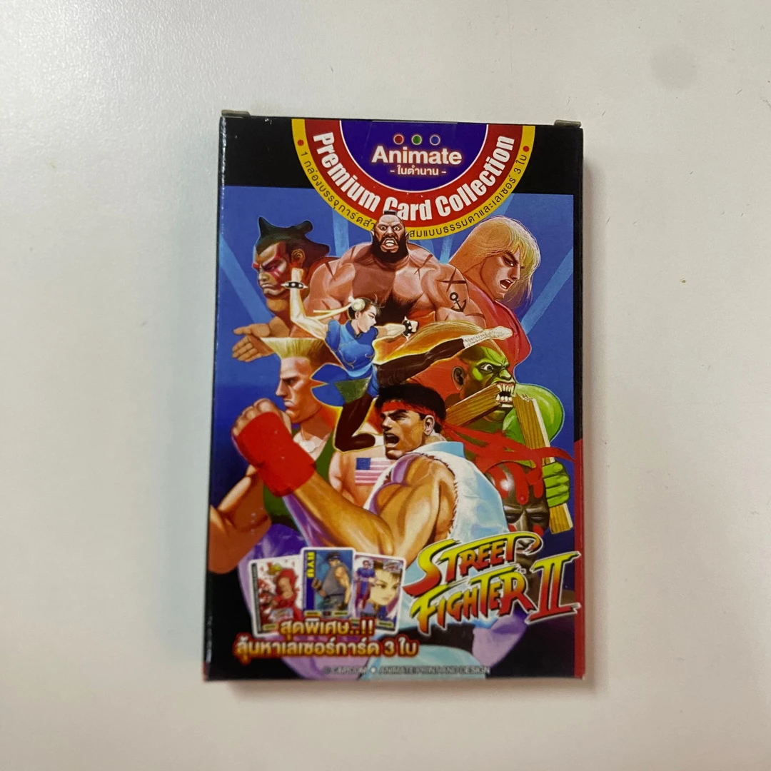 （单盒价格）动漫卡牌 街头霸王 Street Fighter II 2024（直播间拆）