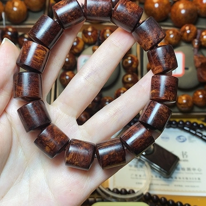 黄花梨/降香黄檀男*累桶珠