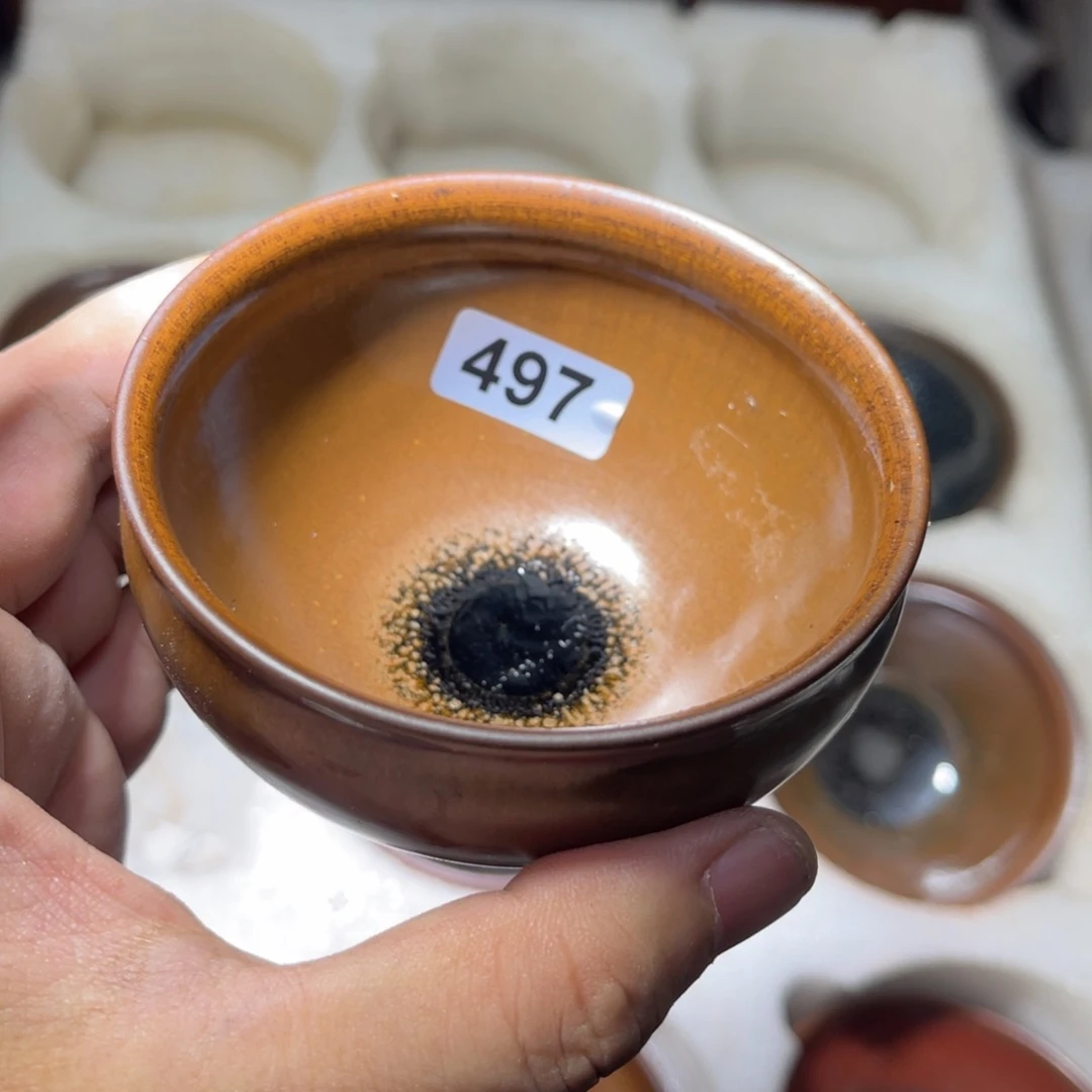 茶盏原矿原釉柴烧建盏