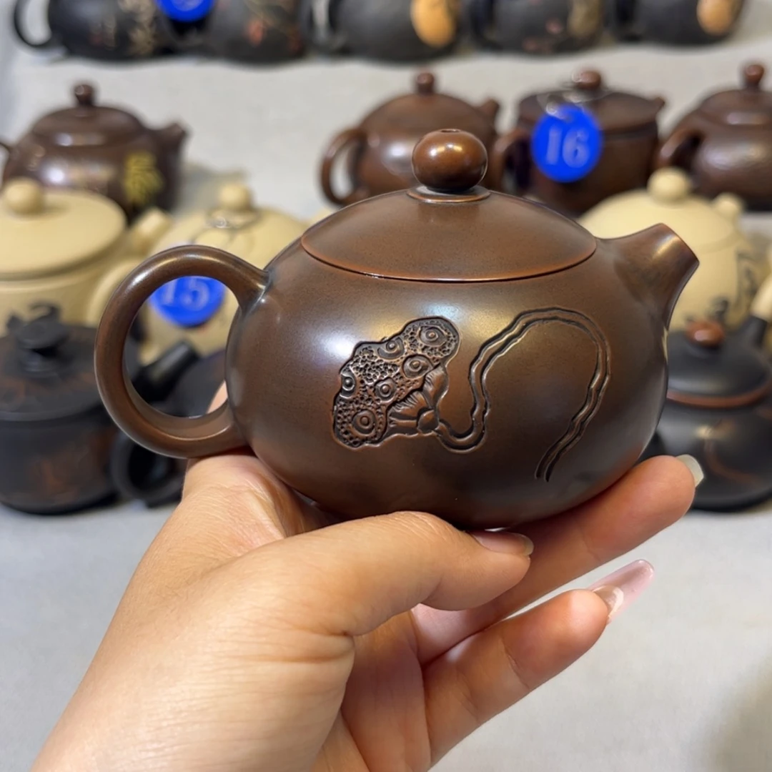 【闪购商品】红泥 西施浮雕 容量 150c c