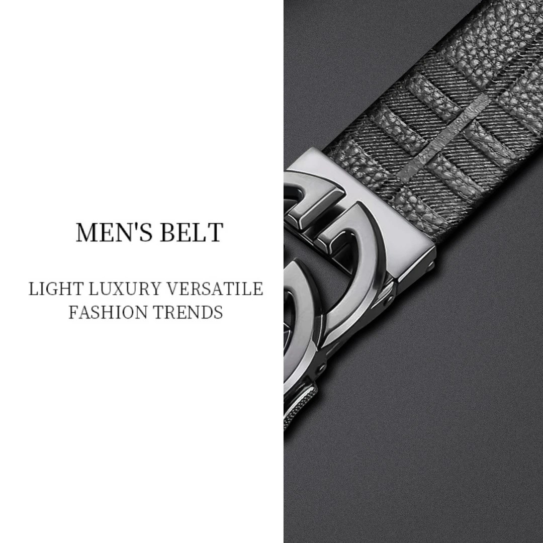 【头层牛皮】男士百搭商务魅力休闲时尚皮带8127TA【ZBJ】