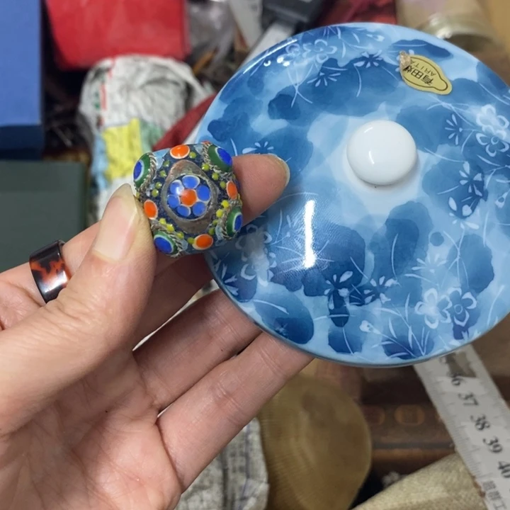 摆件用****8中古工艺品一件