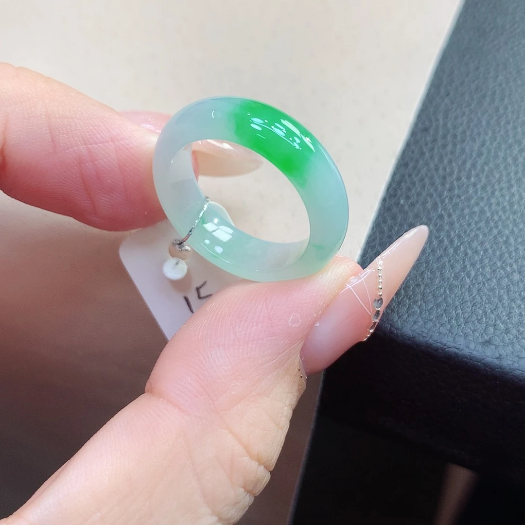 未镶嵌戒指翡翠15号