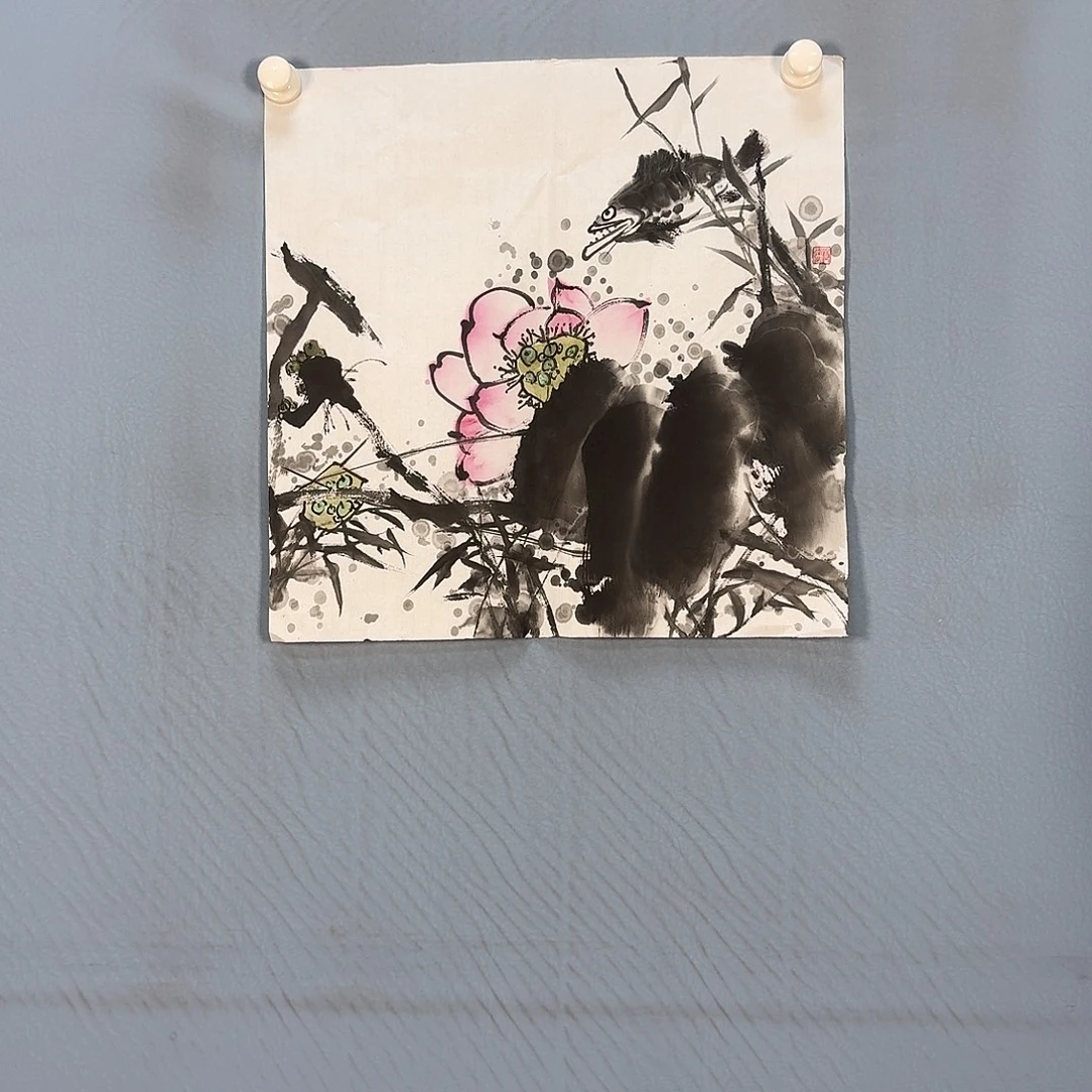 国画189 牡丹仙子是一只美丽