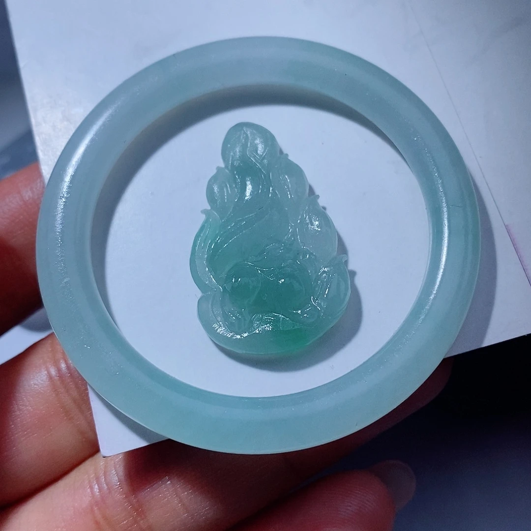 定制翡翠未镶嵌包编声