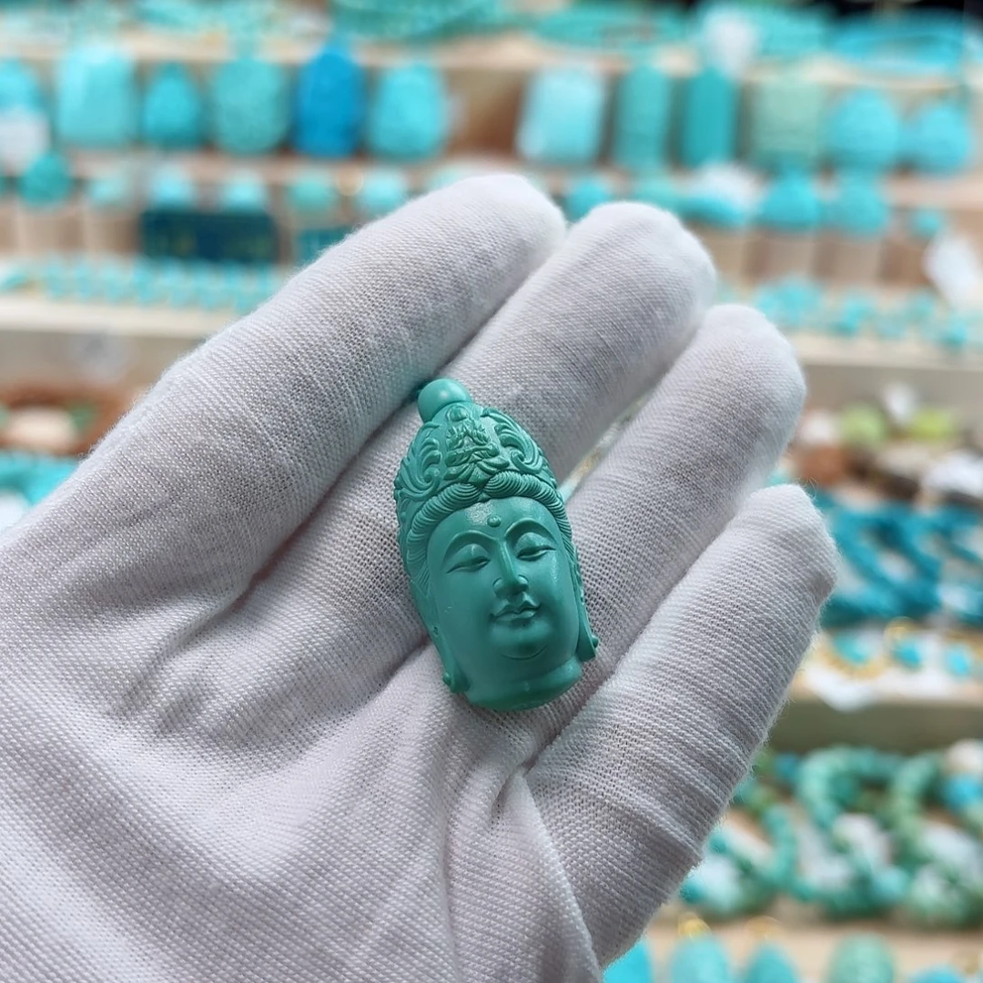 绿松石未镶嵌珠宝奇石