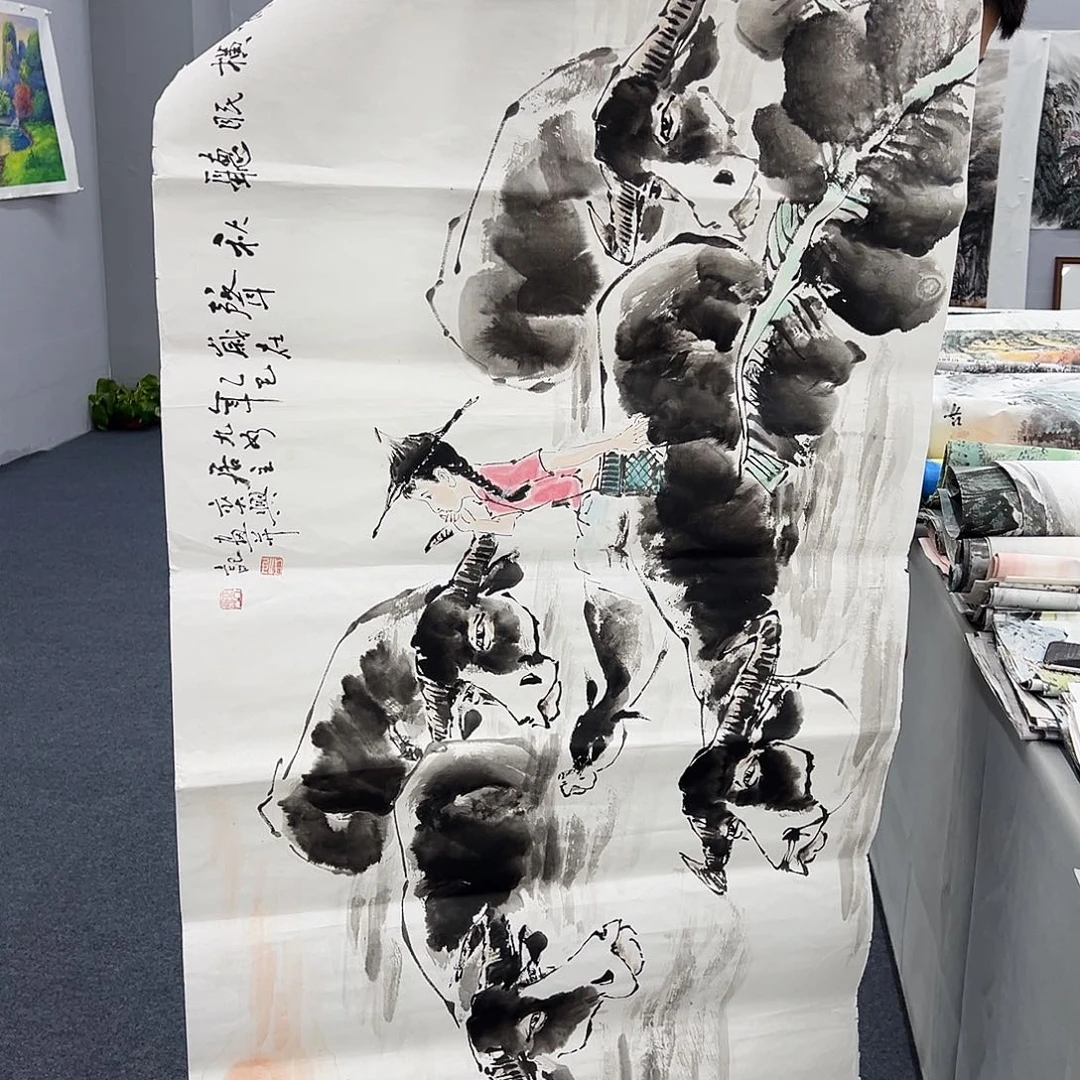 国画纯手绘作品欣赏