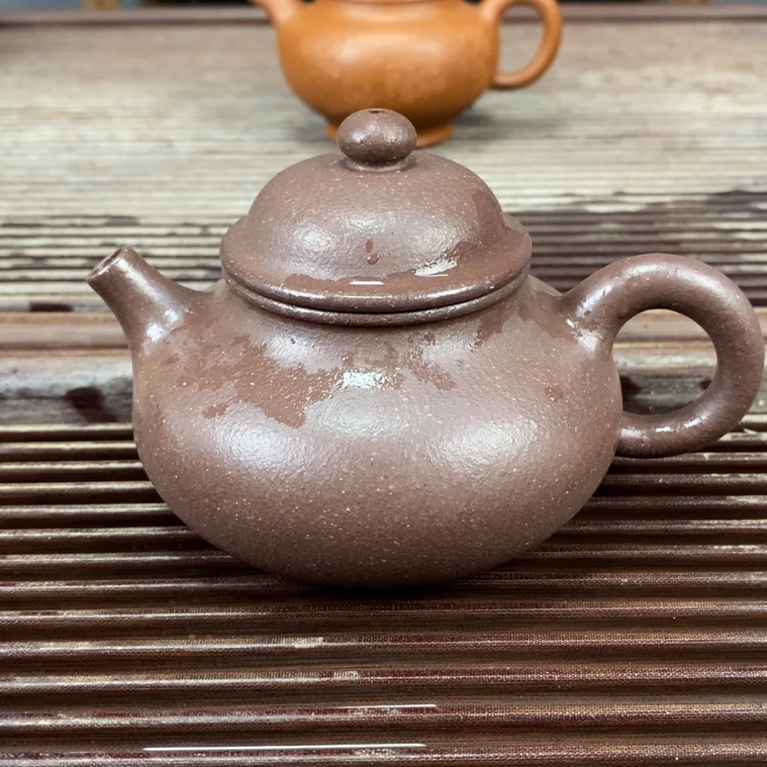 紫砂茶壶宜兴原矿紫砂壶容天260c