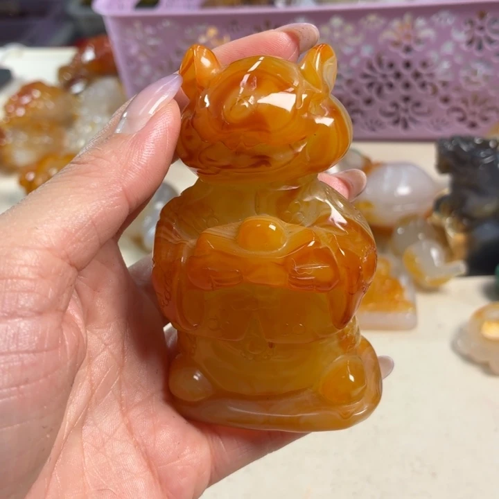 玛瑙/玉髓未镶嵌吊坠(不含链)