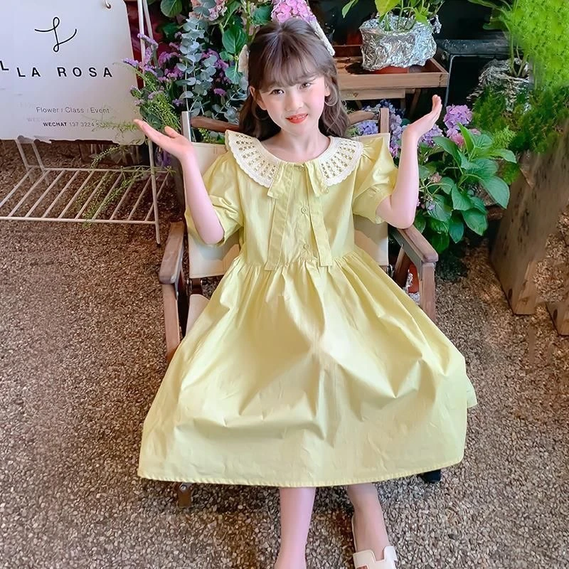 女童连衣裙夏装2024新款儿童洋气网红夏款公主女孩裙子CSC2059