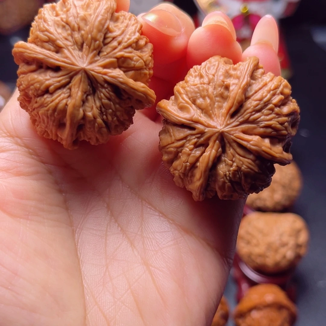 吊坠文玩核桃全品货头雨花石四棱