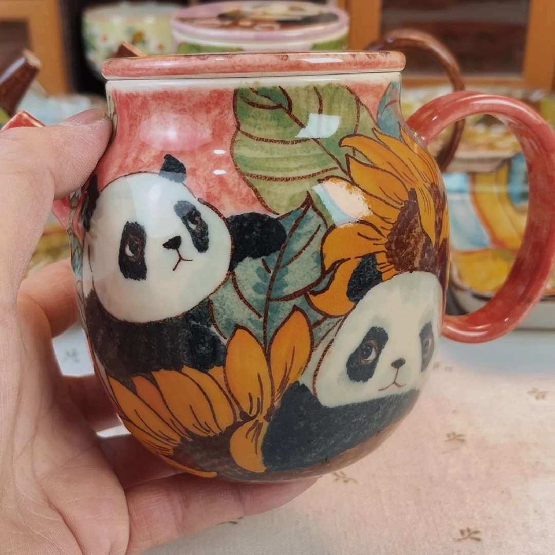 【闪购商品】摆件用****8壹夫手绘高温釉下彩