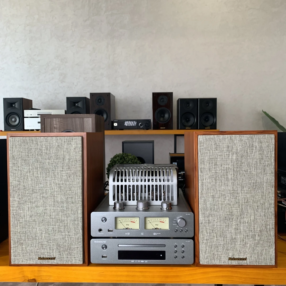 诺普声D7+925胆机+925碟机音响套装蓝牙HIFI高保真发烧音响组合