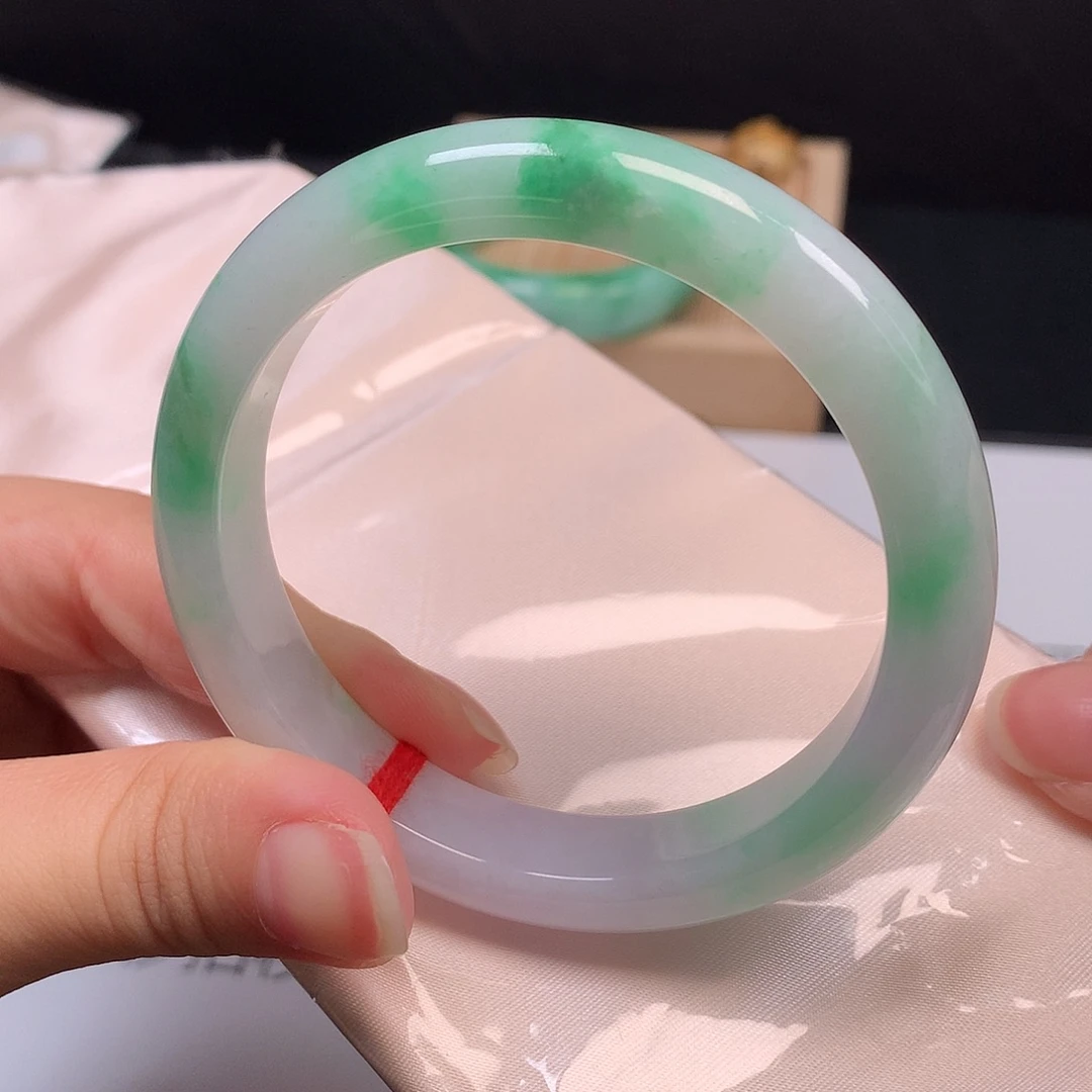 翡翠未镶嵌手镯1595