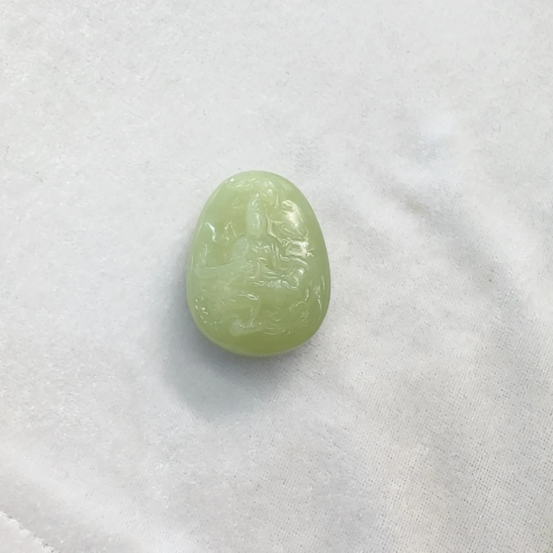和田玉（黄玉）未镶嵌吊坠(赠链)
