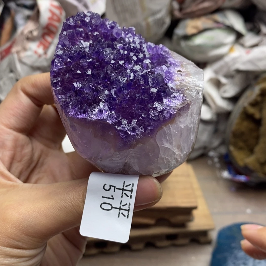 未镶嵌珠宝半成品紫晶