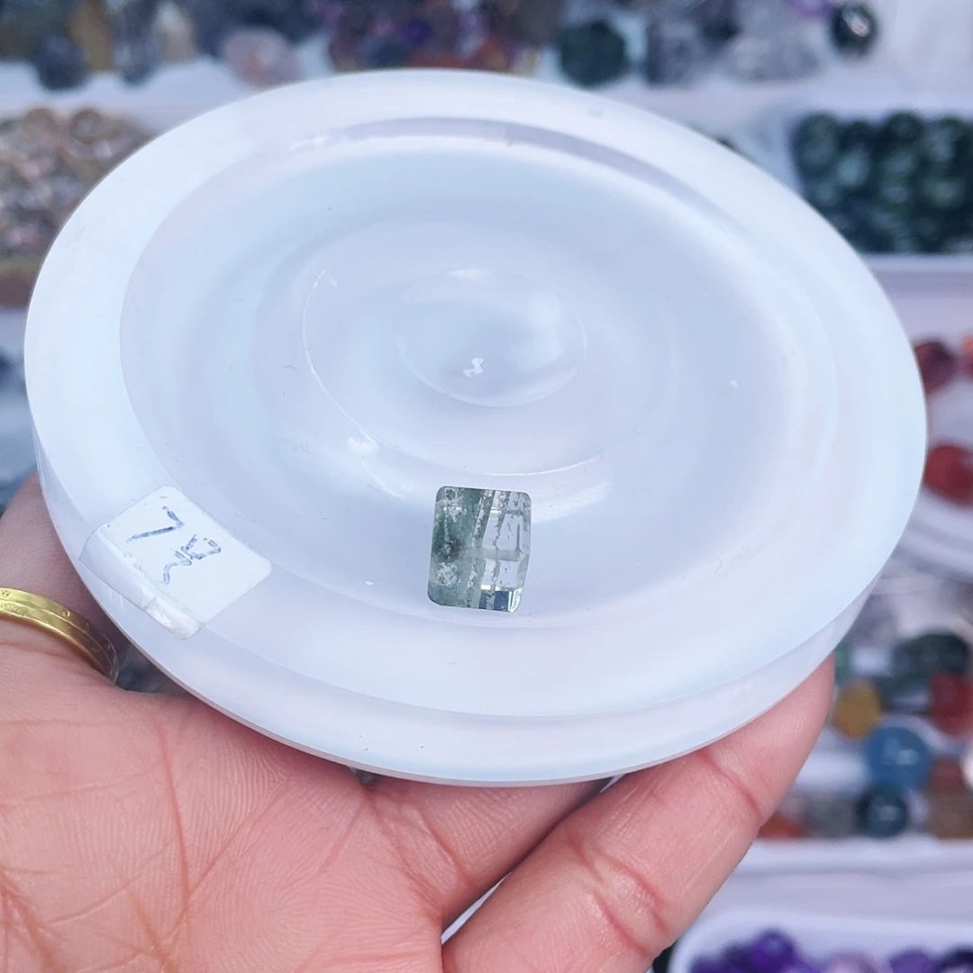 水晶单珠打孔不退不换未镶嵌