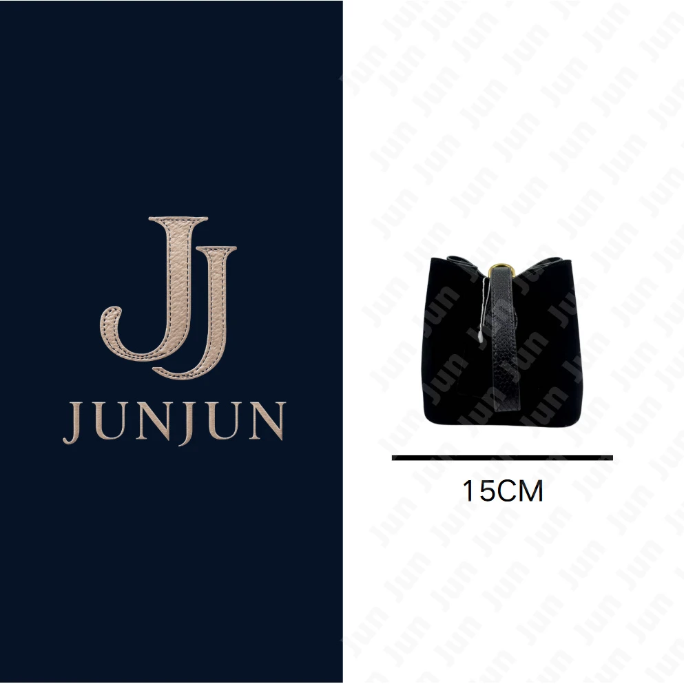 JunJun轻奢定制女包 【赛赛新款麂皮水桶包】15CM【S08】