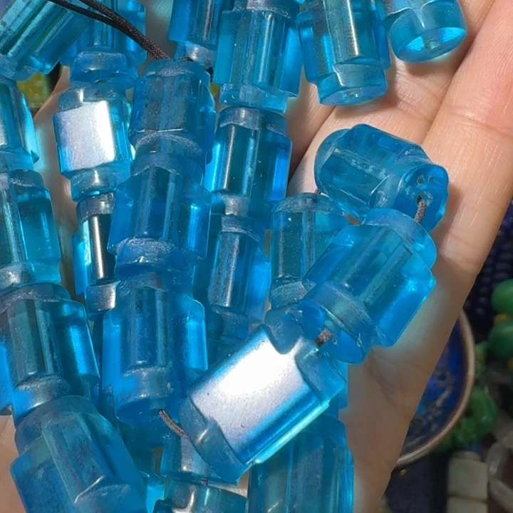 左***手玛瑙/玉髓合金颈饰