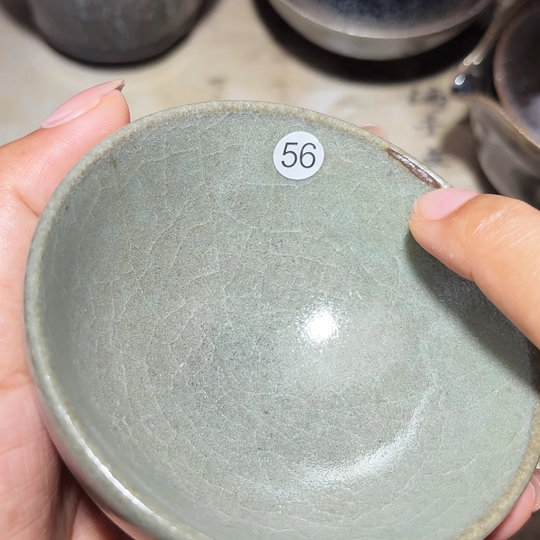 茶盏义兴龙窑建盏56微瑕