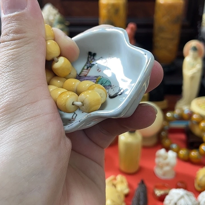 十***哥瓷片精致雕刻工艺