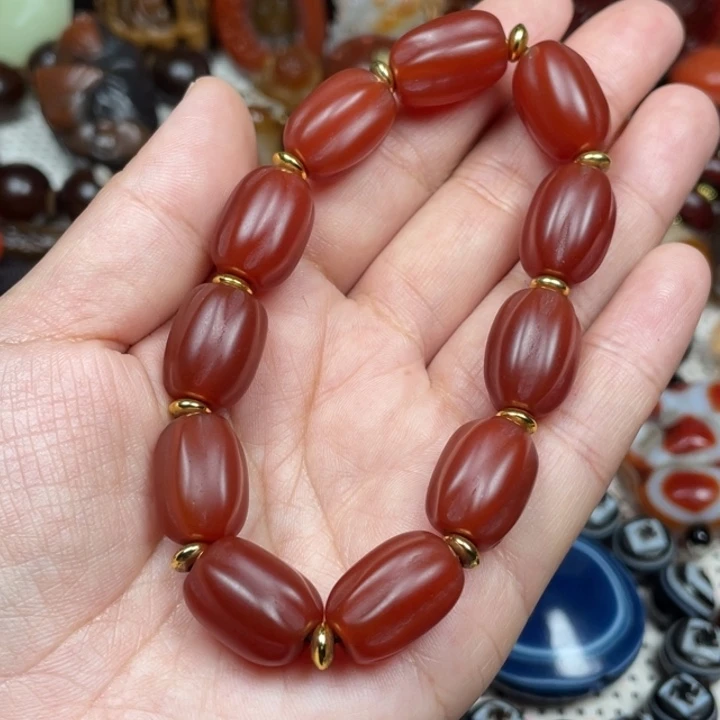 玛瑙/玉髓未镶嵌颈饰