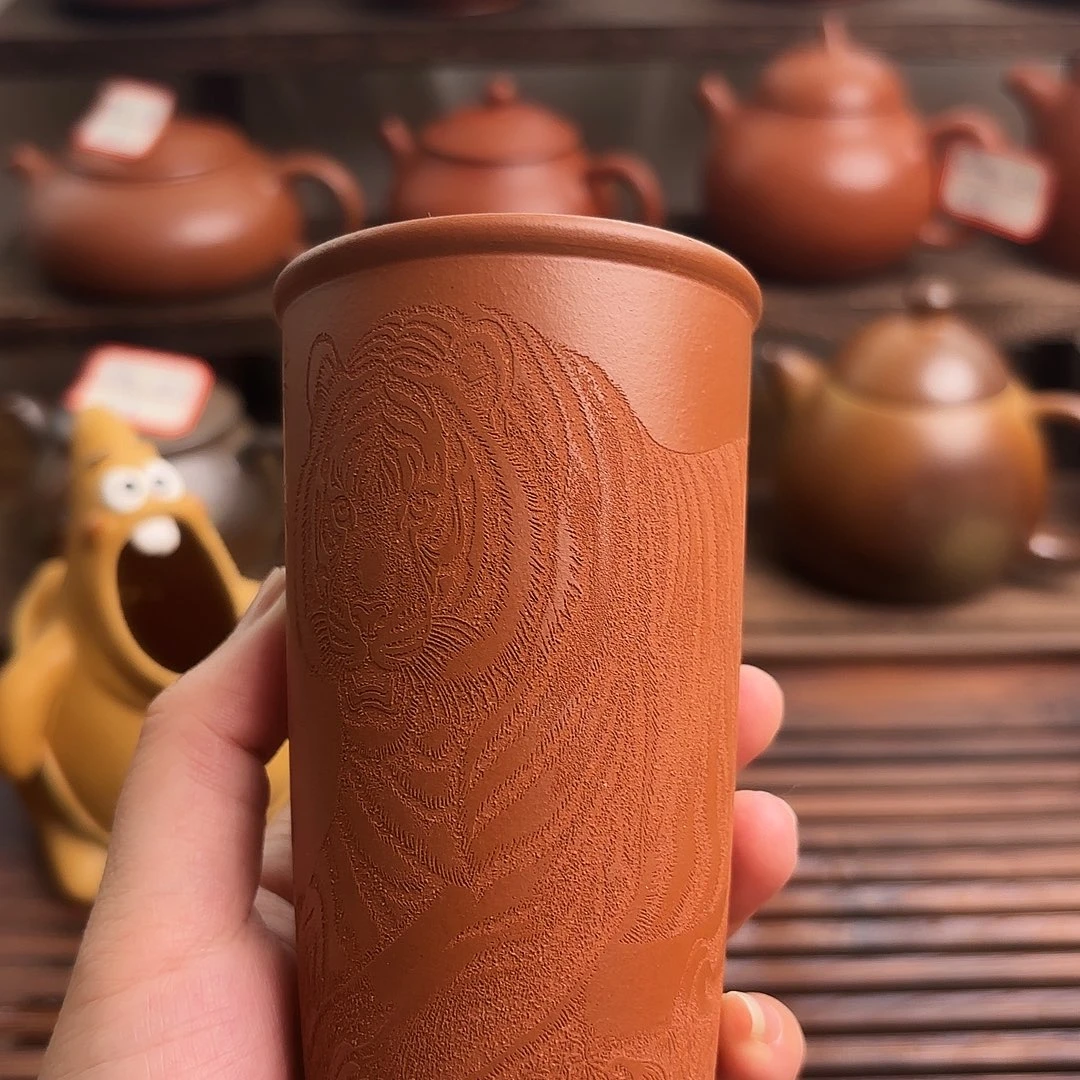 紫砂茶杯宜兴紫砂