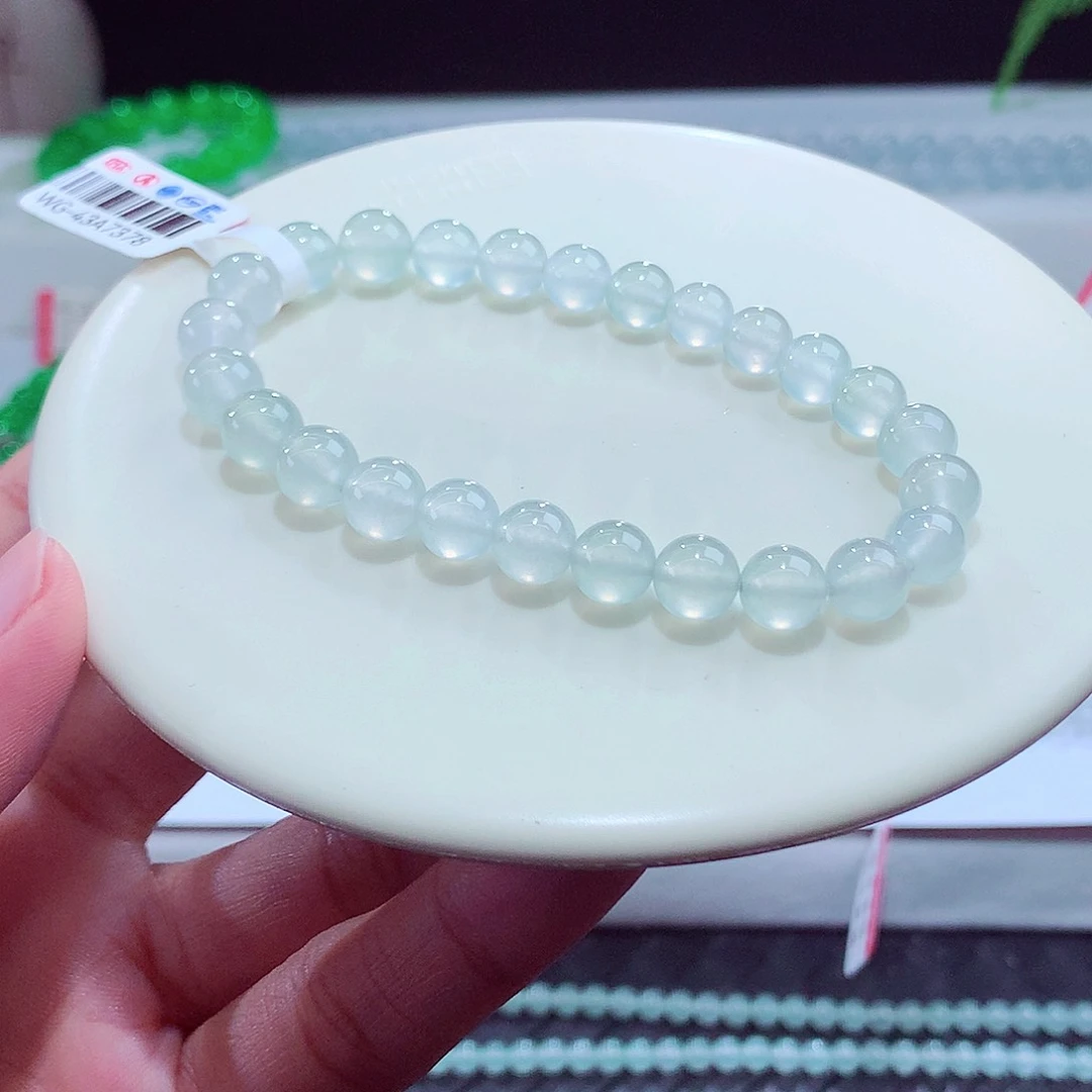 未镶嵌手链翡翠卡7