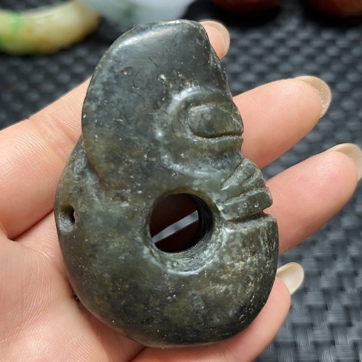 滴血莲花菩提把件摆件