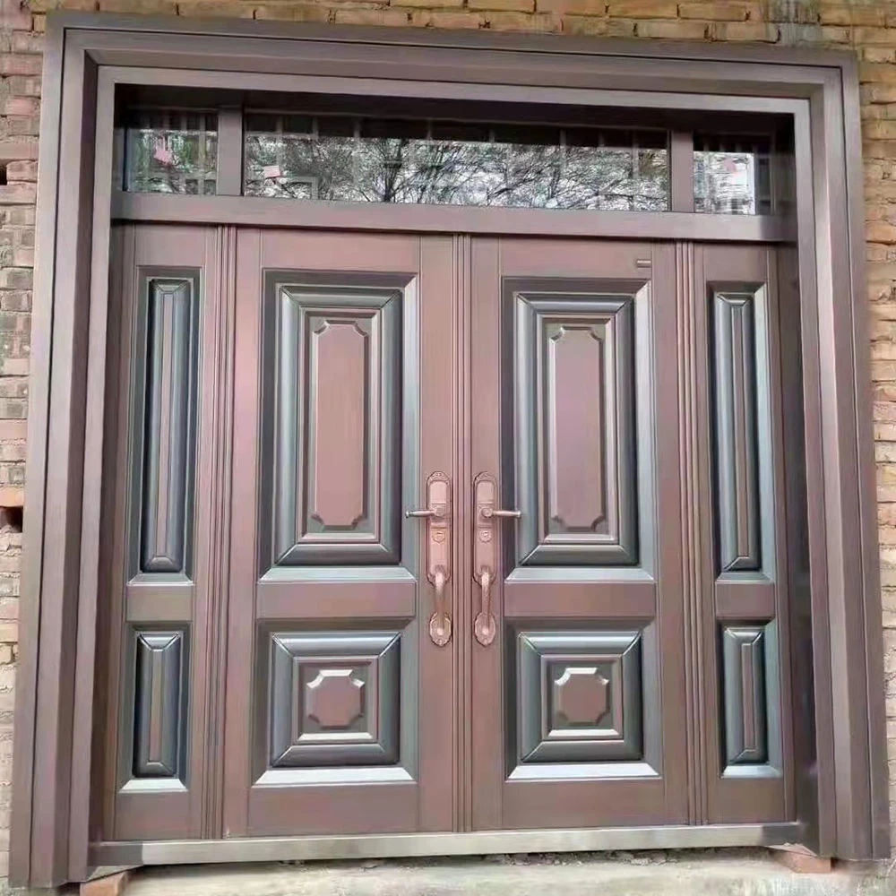 大门农村双开门自建房别墅双扇门入户门进户别墅入户大门防盗入户