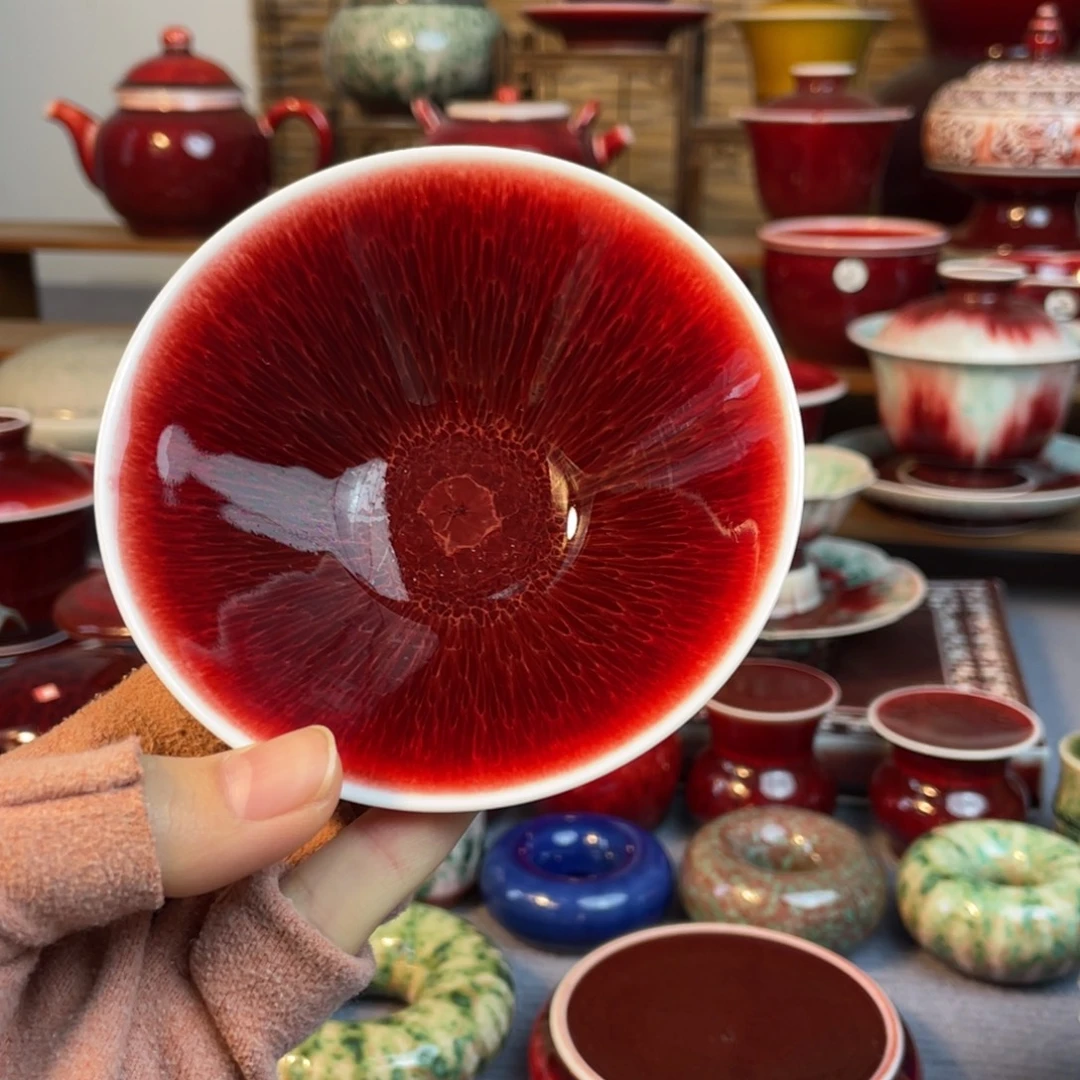 景德镇原矿陶瓷 斗笠杯